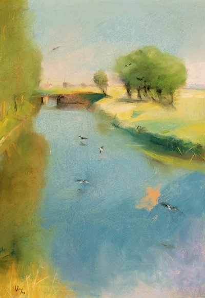 Canal by Lesser Ury